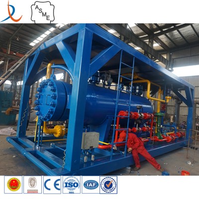 42x10ft customer design oilfield well test three phase separator