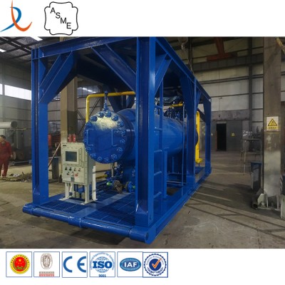 China popular export to India oil and gas separator 3 phase separator 36x10