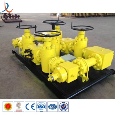 API 6A high pressure H2S service drilling kill and choke manifold block assembly